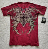 Men's Gothic Skull Print Breathable Street T-Shirt