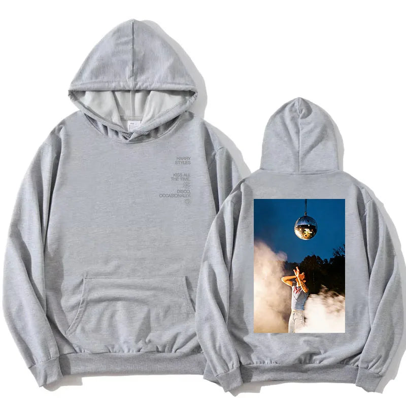 Harry Styles Disco Graphic Fleece Hoodie