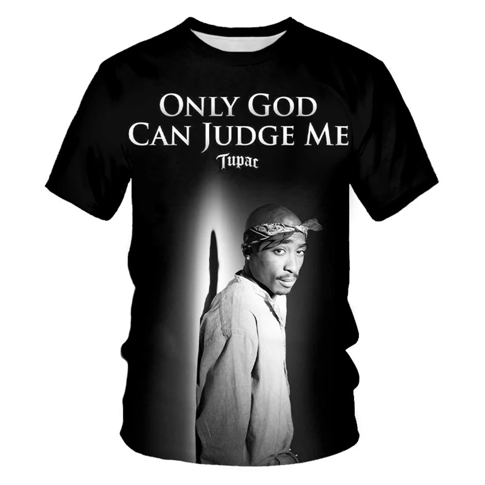 Men's 3D Print Crew Neck T-Shirt