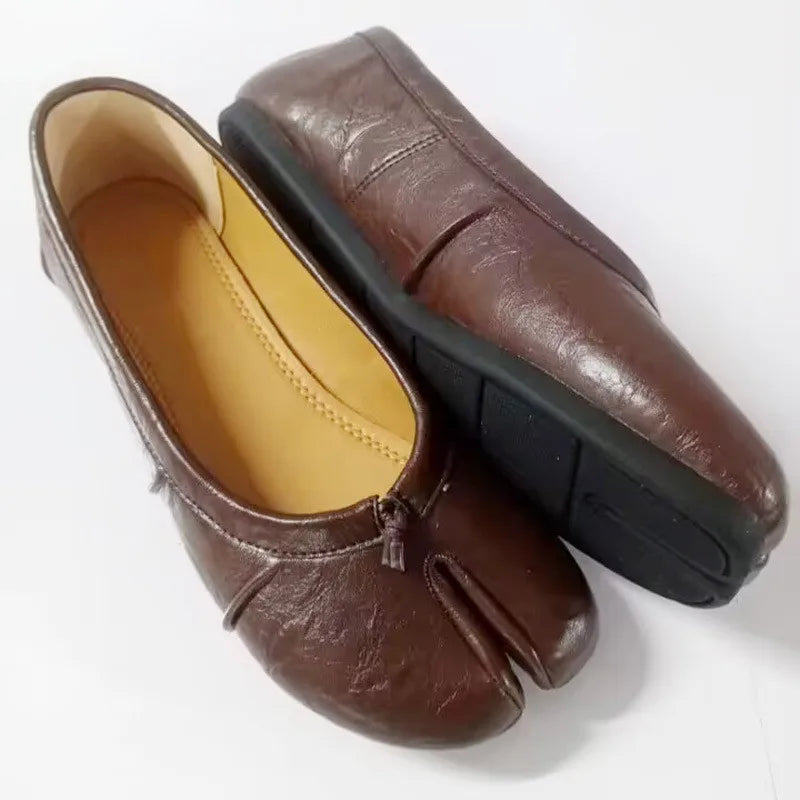 Split Toe Ballet Flats | Tabi Loafers for Women