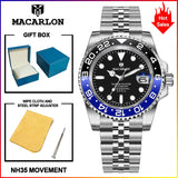 2026 NEW MACARLON Design 41MM Luxury Machinery watch Men sapphire glass Stainless Steel Waterproof Automatic Mechanical Watch