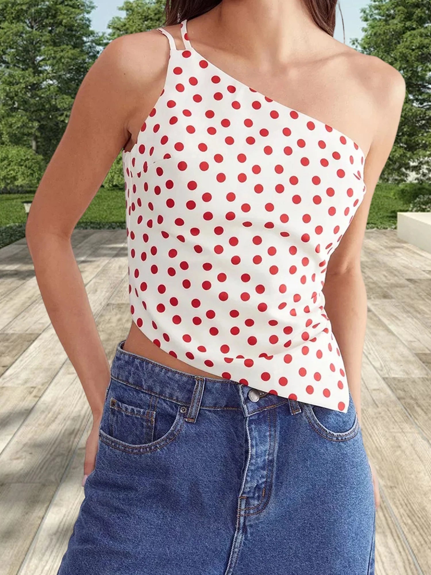 Floral Off-Shoulder Ruffle Crop Top