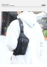 Fashion Unisex Waterproof Waist Bag Pack Male Belt Pouch Ladies Kangaroo Hip Phone Work Purse - Travel Gear for Men and Women