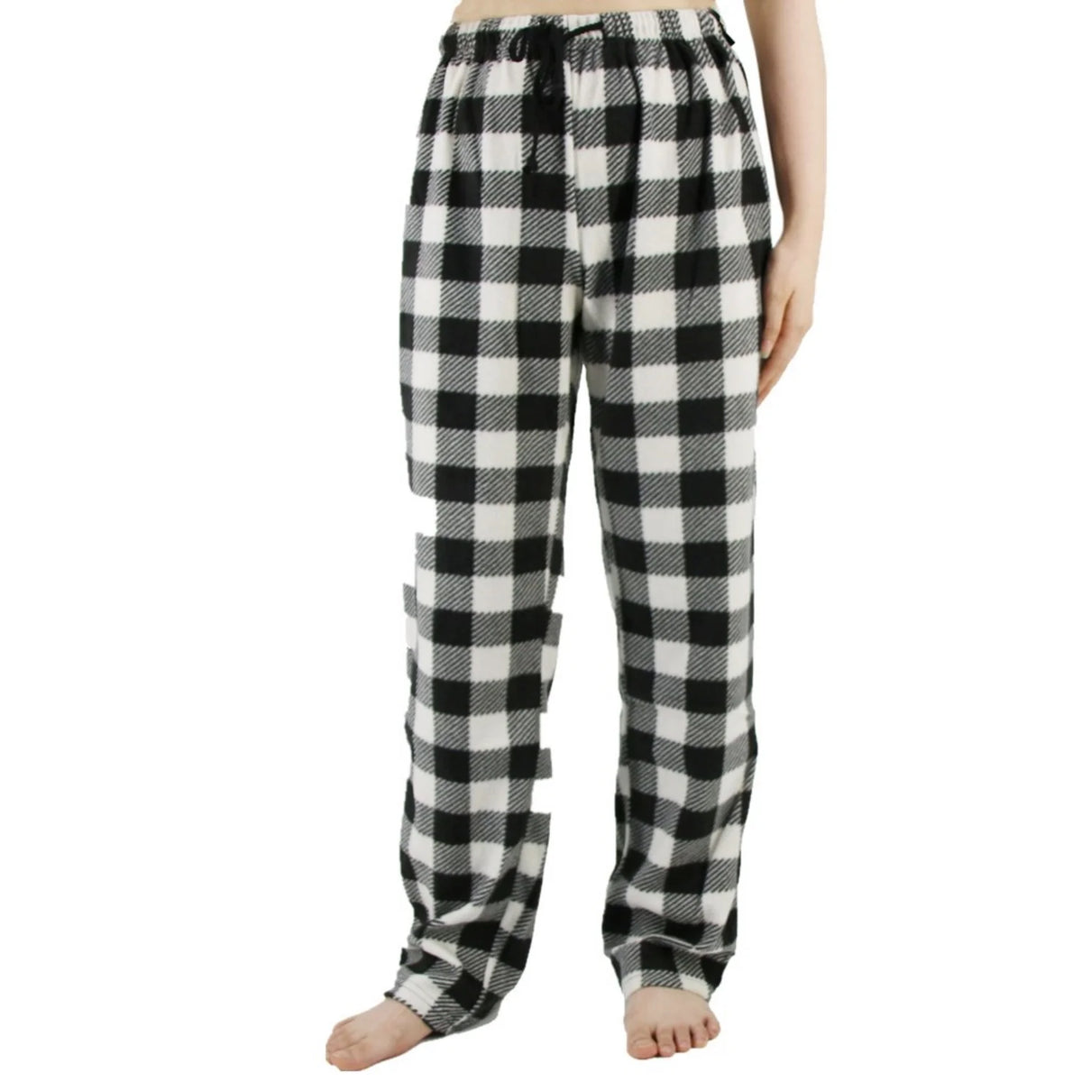 Women's Plaid Fleece Pajama Pants