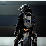 LED Hiking Backpack For Men Hard Shell LED Motorcycle Cycling Helmet Backpack woman Business Travel Waterproof Laptop Backpack