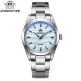 ADDIESDIVE Hot Sale Quartz Watch Simple 10Bar Steel Dive Wristwatch Bubble Mirror Pot Cover Glass Sports 36mm Men Watches AD2030