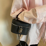 Cute Fashion Female Crossbody Bags PU Square Shoulder Bag Chain Handbags Mobile Phone Bag for Women