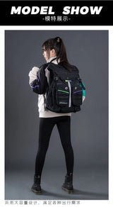 Moeyu KAMEN RIDER DOUBLE Men's Backpack Women Bag Large Capacity Backpacks Anime School Back Pack Rucksack Laptop Travel Bags