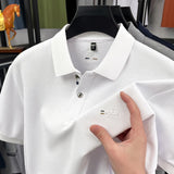 Men's Refined Short Sleeve Polo Shirt | Business Casual