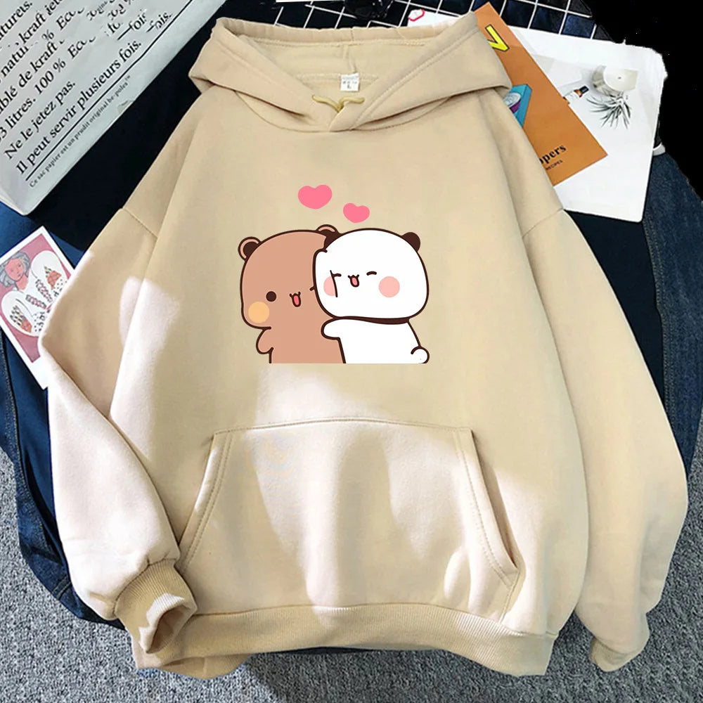 Cute Dudu Anime Hoodie – Unisex Casual Spring & Autumn Pullover