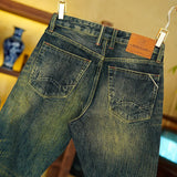 19oz Selvedge Denim Straight-Leg Jeans for Men | Emerald