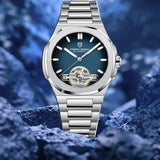 PAGANI DESIGN New Mechanical Hollow-Out Tourbillon Men Watch Sport Elegant Sapphire Waterproof Watch Japan Movt 316L Steel Clock