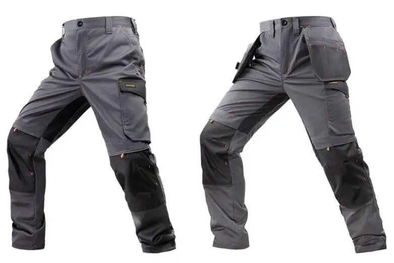 Men's Multi-Pocket Straight-Leg Cargo Pants