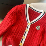 Women's V-Neck Knit Sweater