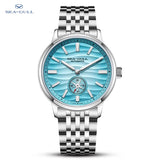 Seagull 2025 New Natural Series Men Watch Automatic Mechanical Watch Polaris Sub Dial Luminous Luxury Dress Men Wristwatch 6180