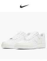 Nike Official Authentic AIR FORCE 1 Men's Casual Wear resistant Fashion Board Shoes CW2288-111