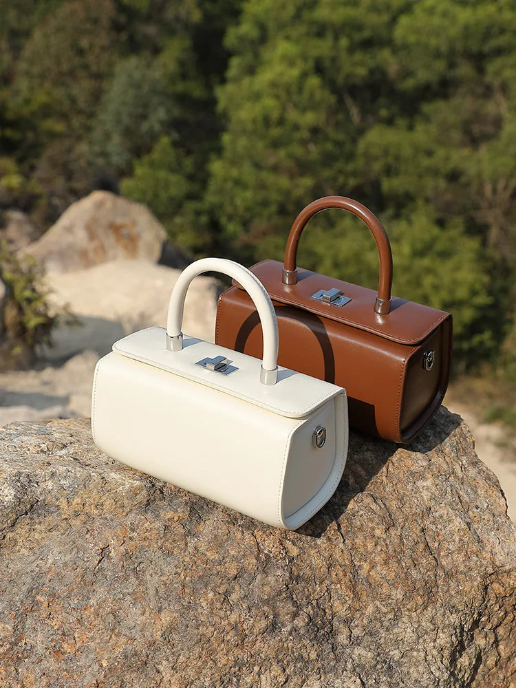 YANATARI Genuine Leather Woman Bag Shoulder Bag Handbags Ladies Crossbody Bags Luxury Designer Minimalism Bag Mini Bag White