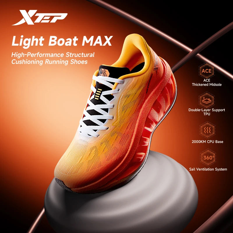 Xtep Light Boat MAX Men's Lightweight Running Shoes