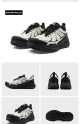 Xtep Men's Hiking Shoes 2025 Summer Anti-slip Wear-resistant Wrapping Shock-absorbing Lightweight Outdoor Sneakers 875319170005