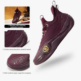 361 Degrees ZEN VI PRM Men's Basketball Sports Shoes Middle-Top Combat Wear-Resistant Non-Slip Support Sneakers Male 672431102
