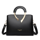GENUINE VANDERWAH High Quality Pu Leather Casual Tote Luxury Handbags Women Bags Designer Shoulder Crossbody Bags for Women 2025
