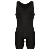 Sleeveless Bodysuit Men Full Body Shaper Compression Undershirt New Shapewear Tummy Control Faja Para Hombres Slimming Vest