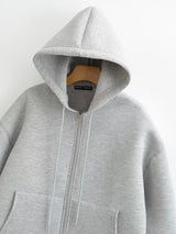Women’s Casual Relaxed-Fit Hooded Jacket