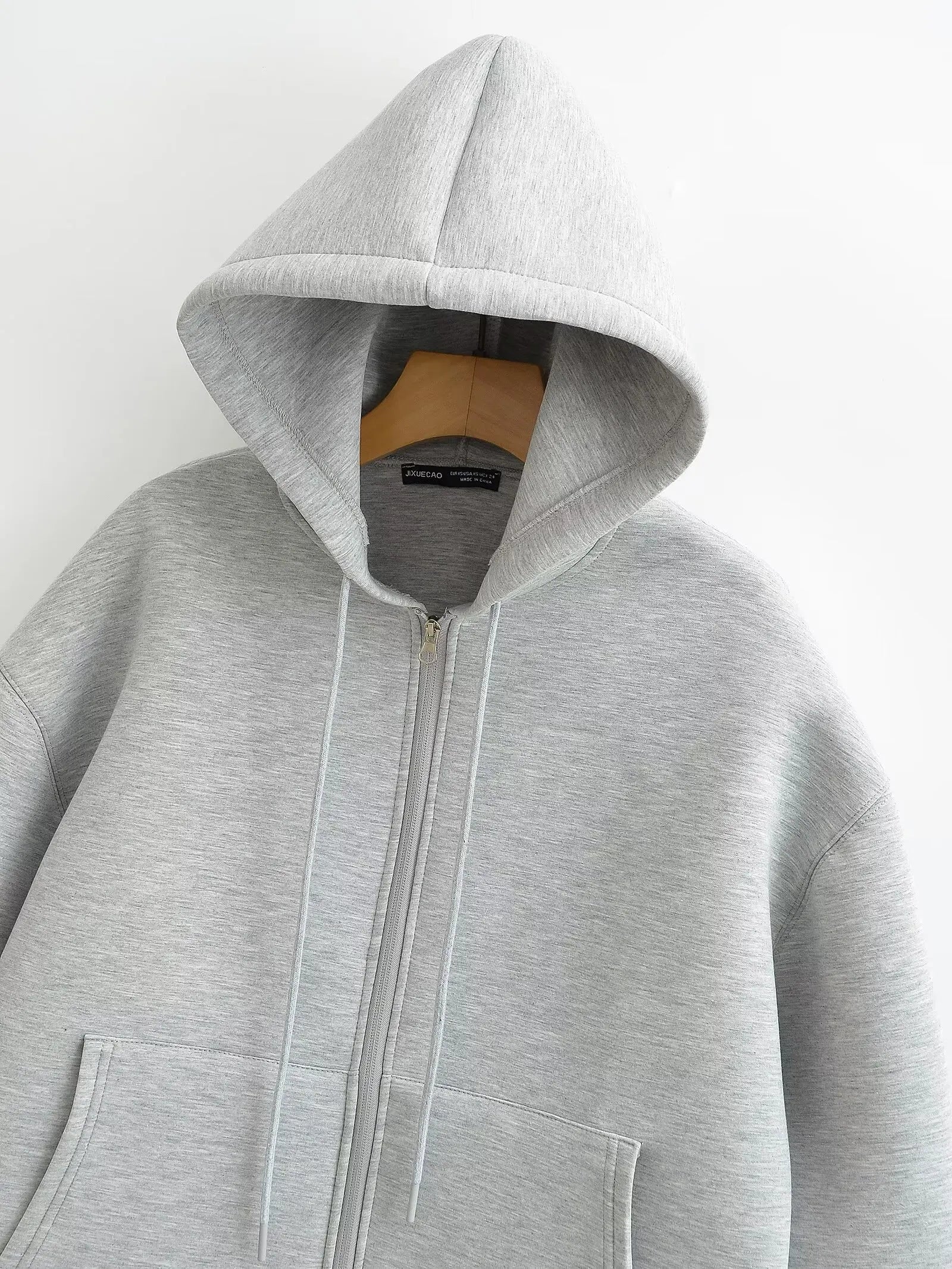 Women’s Casual Relaxed-Fit Hooded Jacket