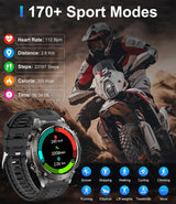 2025 New GUHUAVMI IOS Ultra GPS Smart Watch 10ATM Waterproof Built-in Dual-band GNSS Compass Military Sports Men SWIM Bracelet
