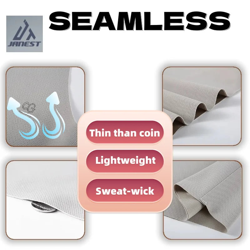 Seamless Pullover Chest Binder – Breathable USA-Made Comfort Sportswear Thin Vest