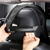 3D Nappa PU Leather Headrest Memory Foam Rest Pillow Headrest Car Neck Pillow Support for Car Pain Relief Travel Neck Support