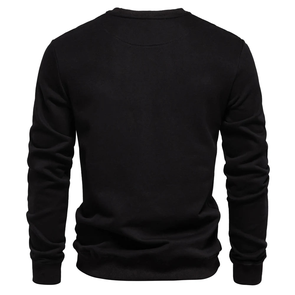 Men’s Cotton-Blend Crew Neck Sweatshirt