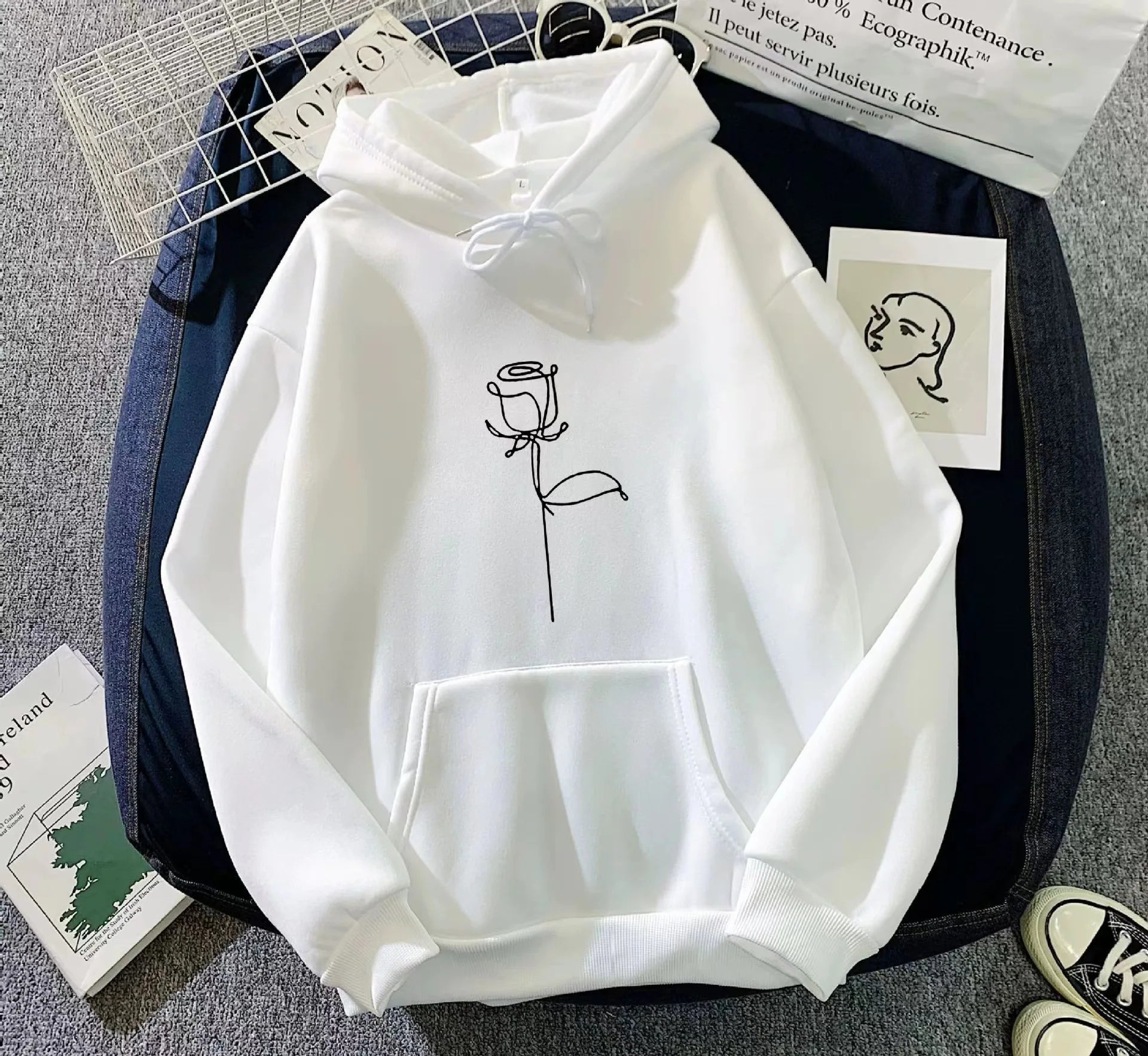 Urban Street-Style Couple’s Hoodie