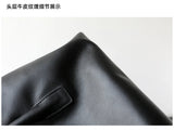Motingsome Luxury Niche First-layer Cowhide Tote Bag Woman Large Capacity Shoulder Underarm Bag Casual Tote Big Handbag 2025 New