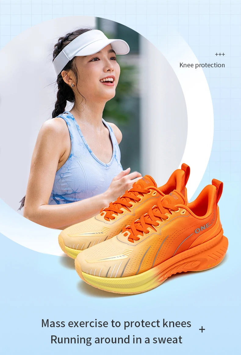 ONEMIX Motion Road Running Shoes for Men Air Cushion Outdoor Sport Trail Shoes Male Trainers Summer Jogging Shoes Women Sneakers