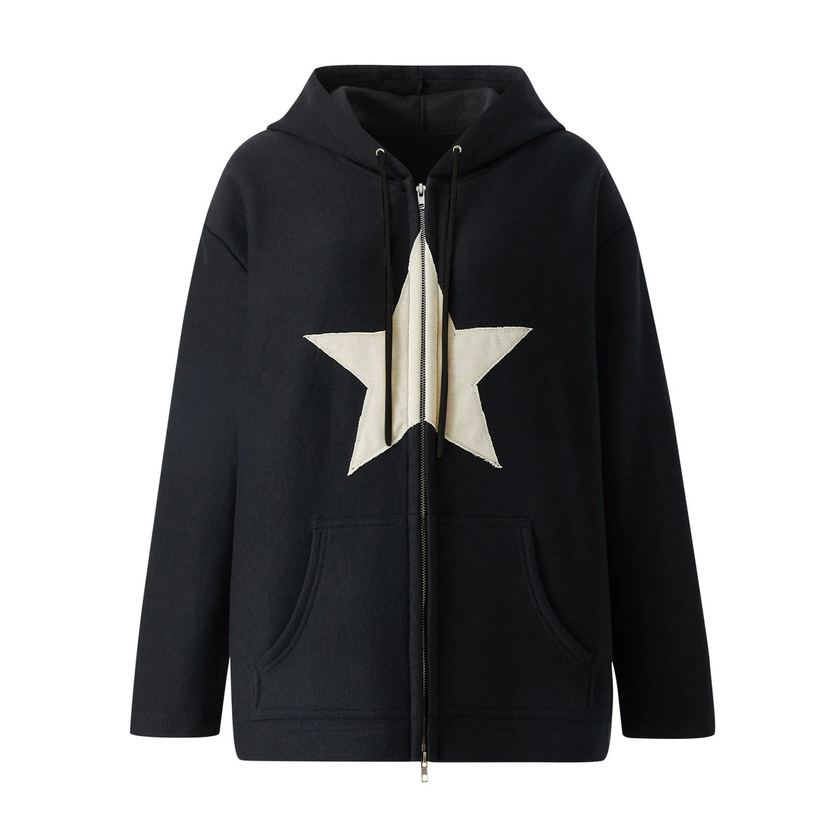 Men’s Y2K Star Print Relaxed Hoodie