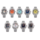 SEESTERN Watch SUB300T Diver Automatic Man Mechanical Sapphire Glass Luminous Date Waterproof 200 Turn Bracelet Wristwatch Retro