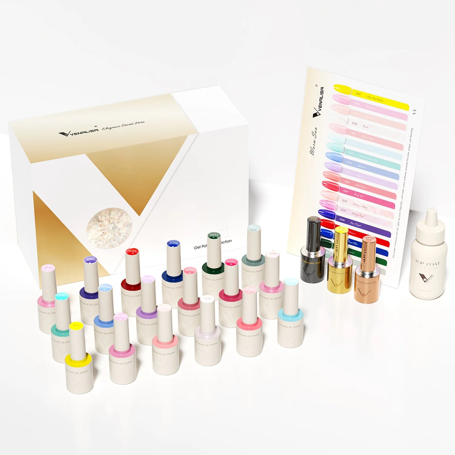 VENALISA 10ml Gel Polish Kit – HEMA & TPO Free