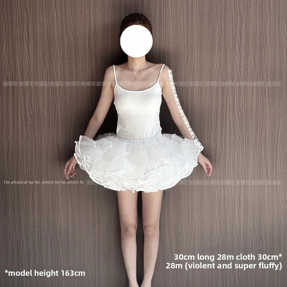 Fluffy Mesh Petticoat Underskirt – Lolita Crinoline