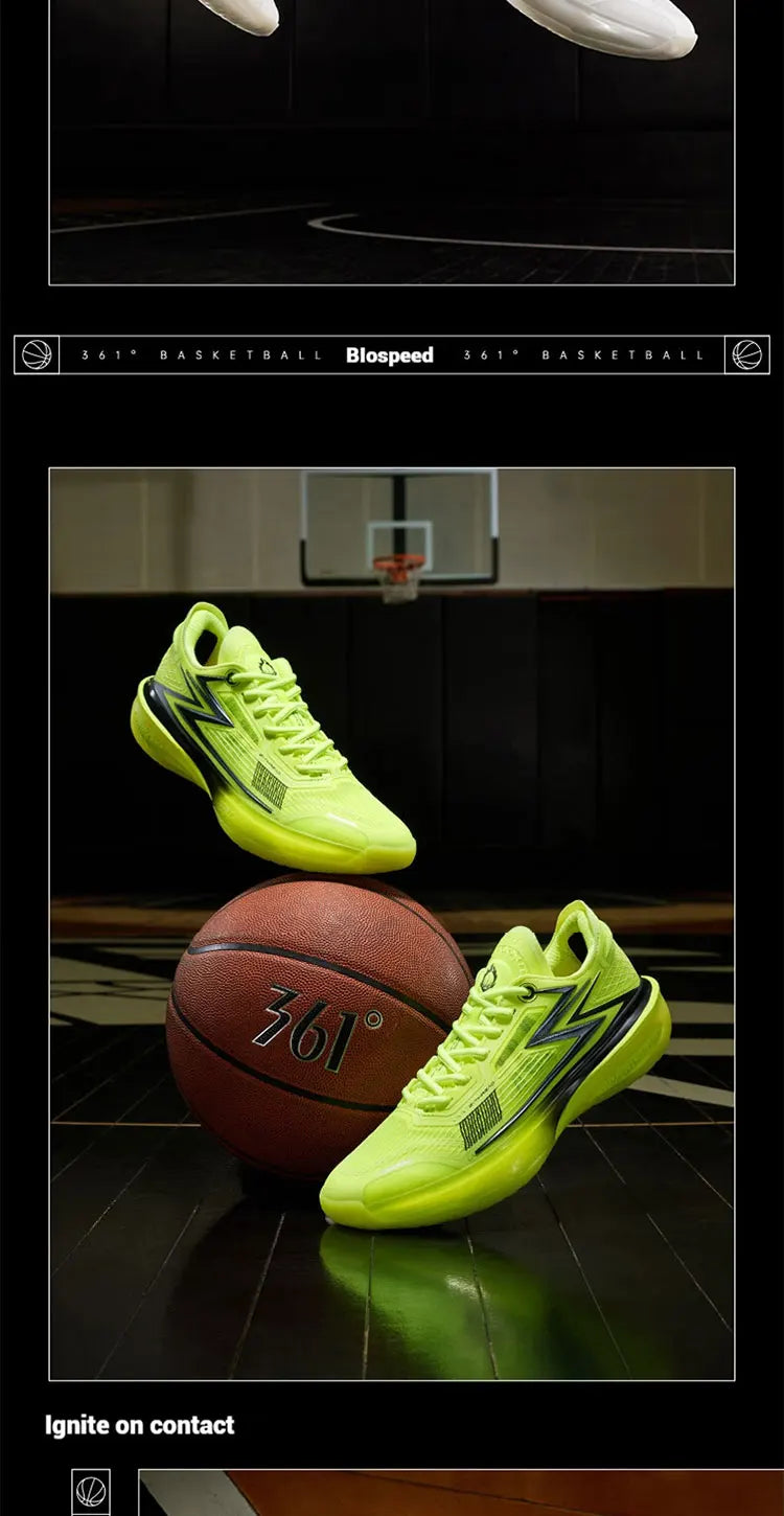 361 BIospeed bb Men Basketball Shoes Carbon Plate Stable Breathable Light Rebound Anti-slip Professional Male Sneakers 672511114