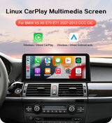 RoadTop 10.25"/12.3" Wireless CarPlay & Android Auto Screen for BMW X5 X6