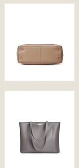 100% Genuine Leather Women's Bag Large Capacity Simple Fashion Cowhide Women Shoulder Bag Female Storage Handbag 2328
