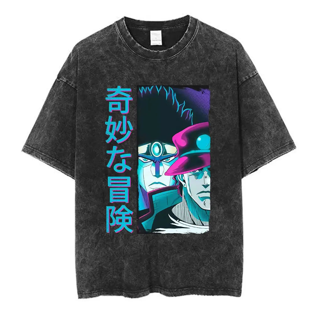 JoJo’s Bizarre Adventure: Steel Ball Run Washed Tee