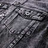 Washed Heavyweight Denim Jacket – Vintage Workwear