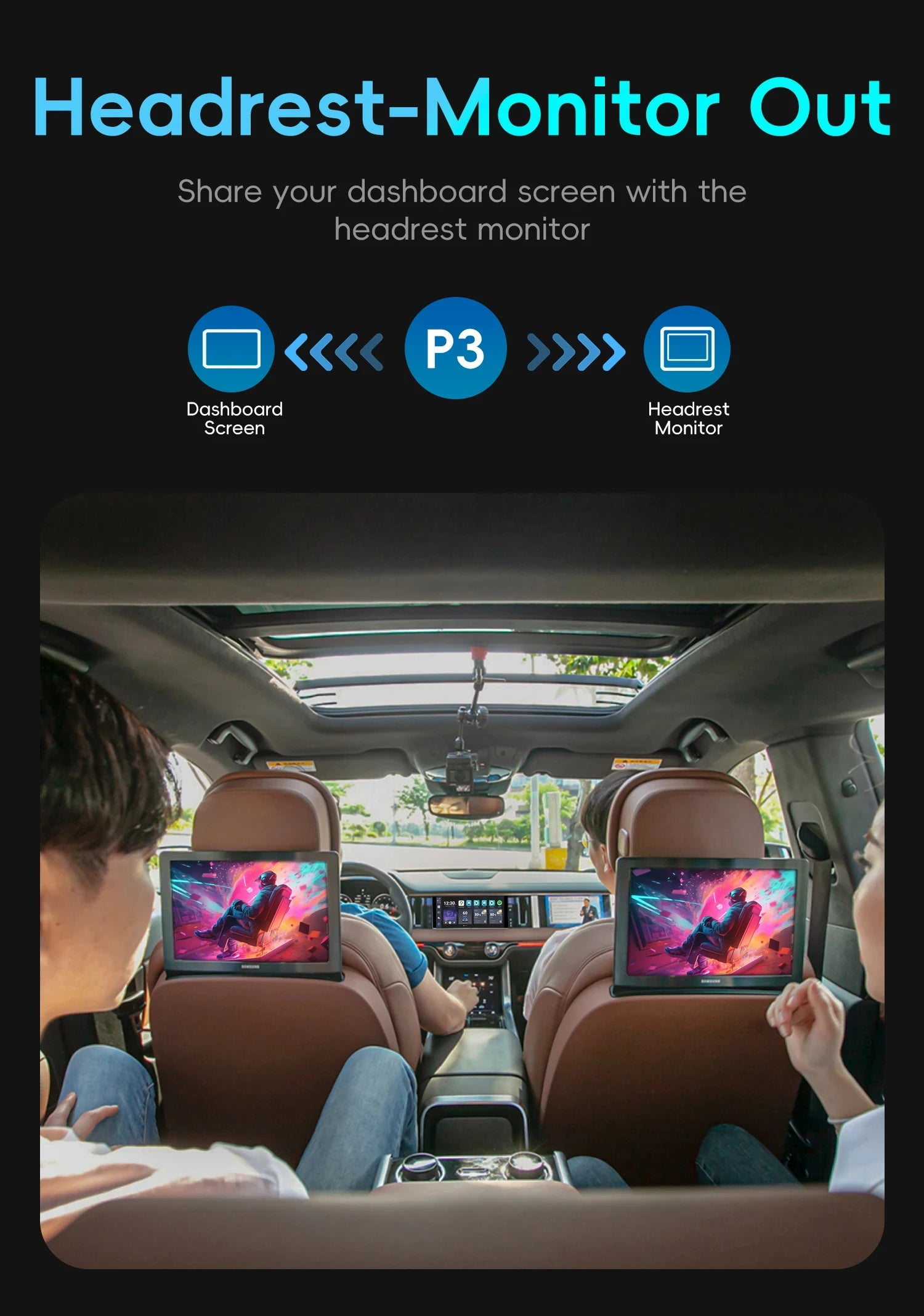 OTTOCAST P3 CarPlay AI Box – Wireless Android Auto & Smart TV