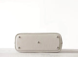 Premium Semi-handmade First-layer Cowhide Bowling Bag Portable Shoulder Large Shell Bag Commuting Temperament Versatile