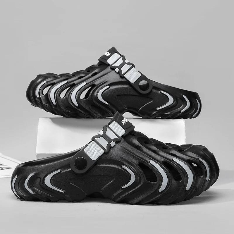 Men's EVA Clogs — Lightweight Outdoor Beach Slippers & Garden Slides