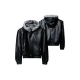Men's Hooded Faux Fur Winter Jacket