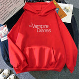 The Vampire Diaries Fleece Pullover Hoodie