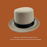 Elegant Wool Top Hat | Magician & Gentleman Style